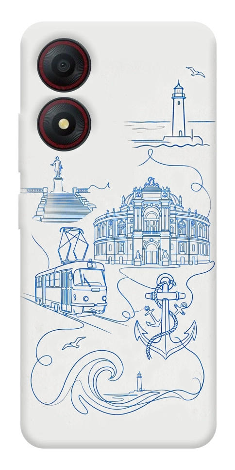 Чехол Southern pearl для ZTE Blade A34 4G