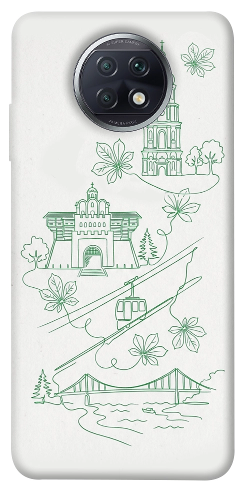 Чехол Heart of Kyiv для Xiaomi Redmi Note 9T