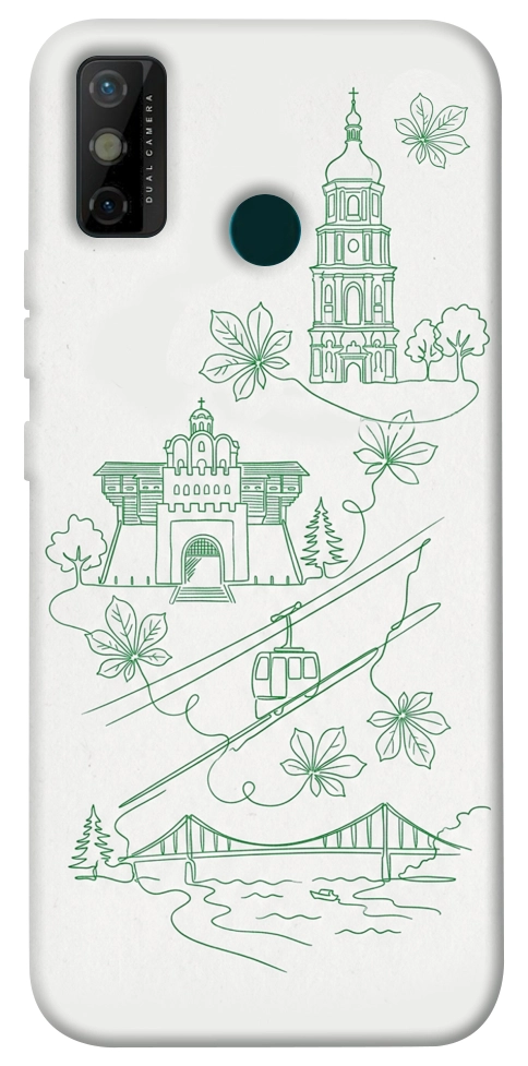 Чохол Heart of Kyiv для TECNO Spark 6 Go