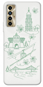 Чехол Heart of Kyiv для TECNO Camon 17P