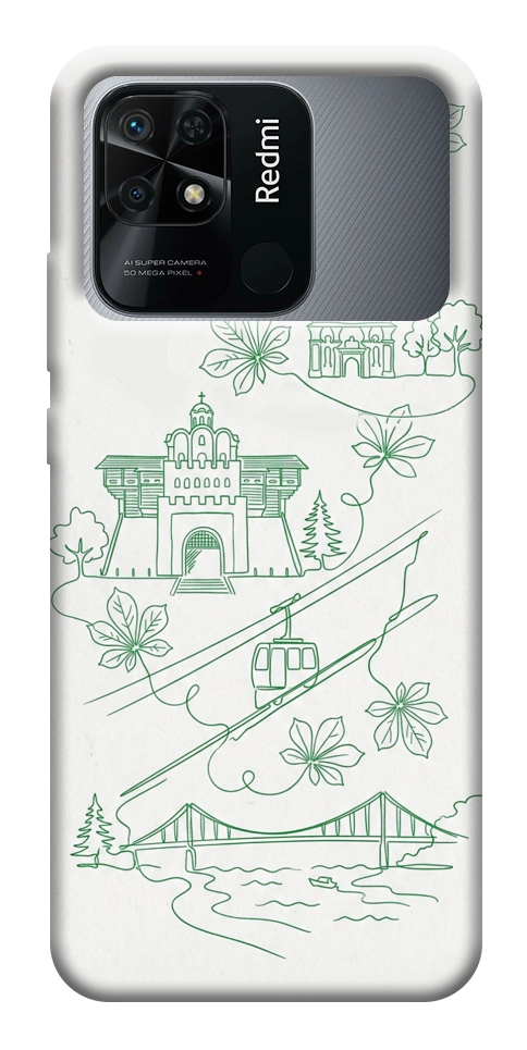 Чехол Heart of Kyiv для Xiaomi Redmi 10C