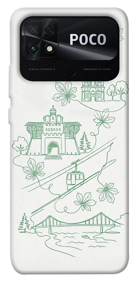 Чехол Heart of Kyiv для Xiaomi Poco C40