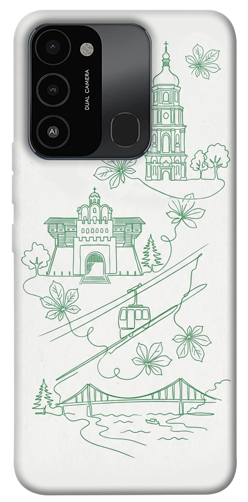 Чохол Heart of Kyiv для TECNO Spark 8C