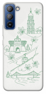 Чохол Heart of Kyiv для TECNO Pop 5 LTE