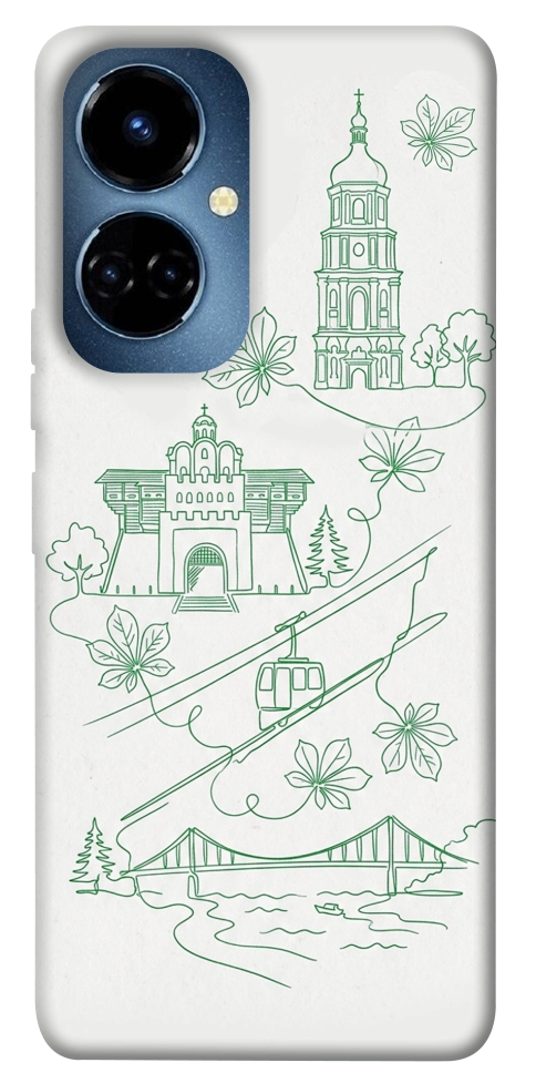 Чехол Heart of Kyiv для TECNO Camon 19 Pro (CI8n)