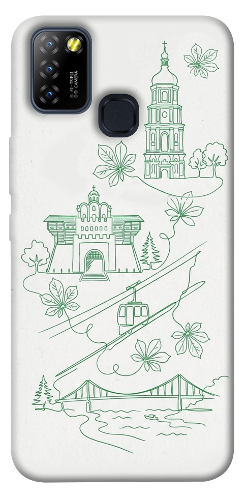 Чохол Heart of Kyiv для Infinix Hot 10 Lite