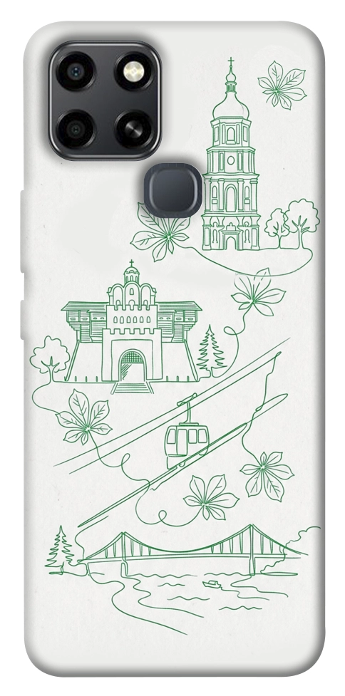 Чохол Heart of Kyiv для Infinix Smart 6