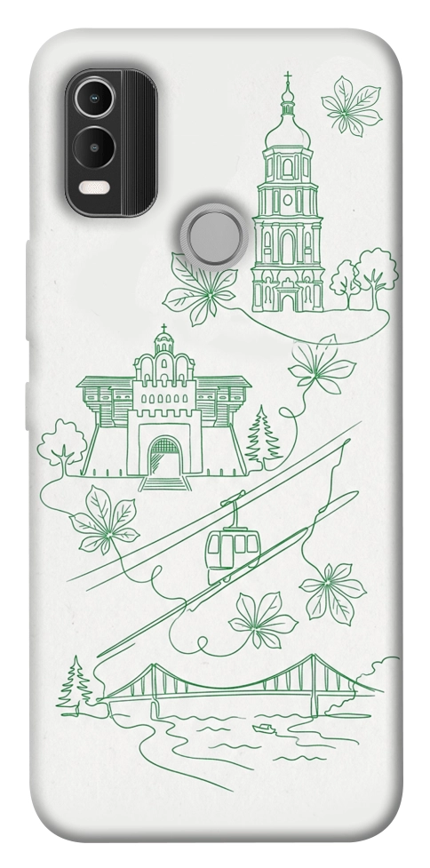Чехол Heart of Kyiv для Nokia C21 Plus