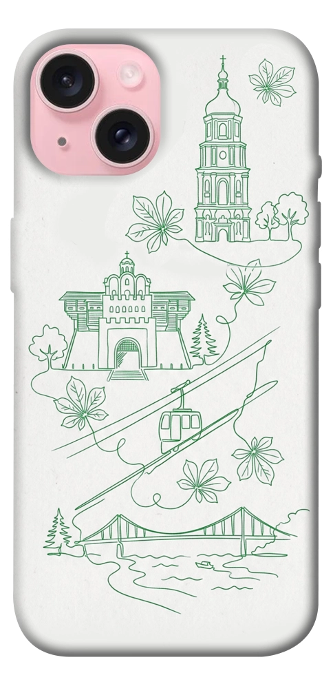 Чохол Heart of Kyiv для iPhone 15