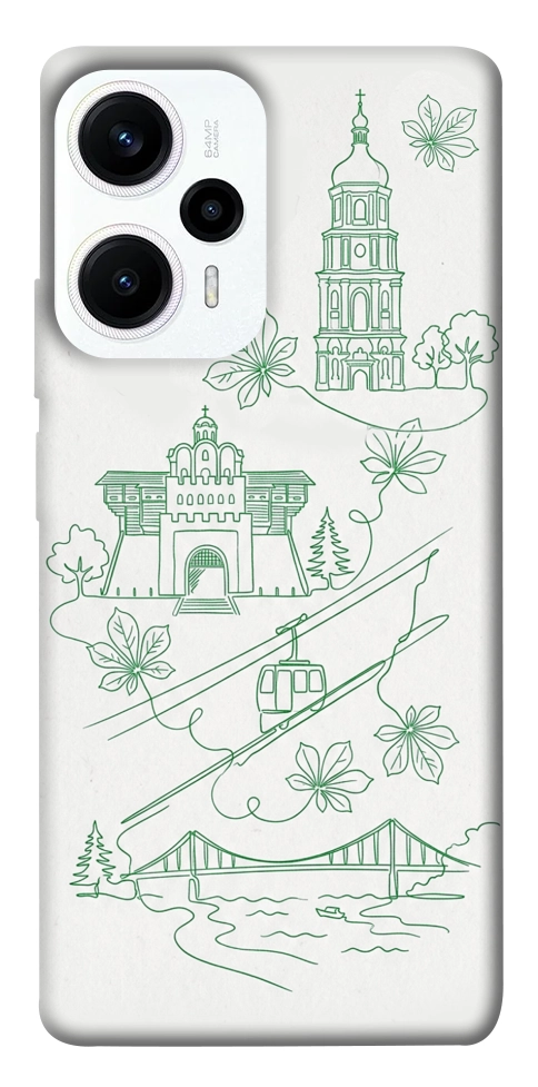 Чехол Heart of Kyiv для Xiaomi Poco F5