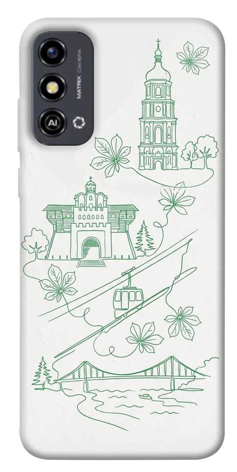 Чохол Heart of Kyiv для ZTE Blade A53
