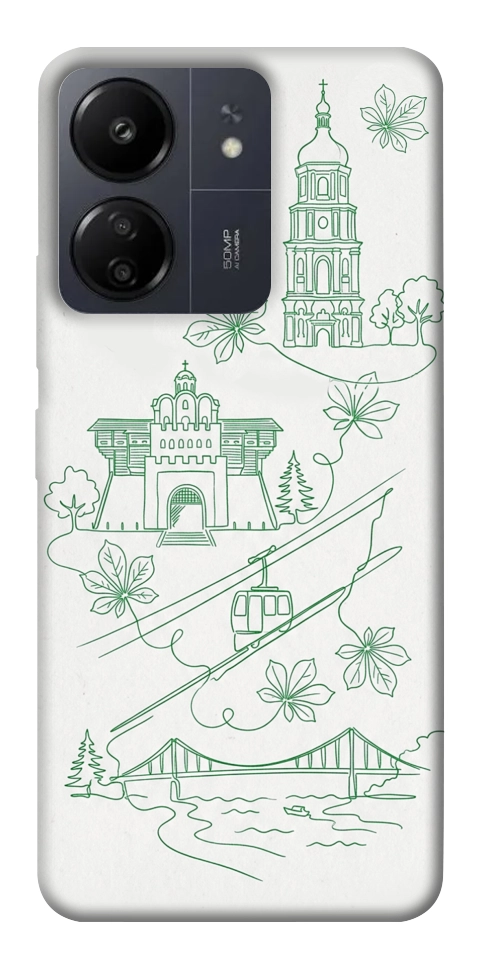 Чехол Heart of Kyiv для Xiaomi Redmi 13C