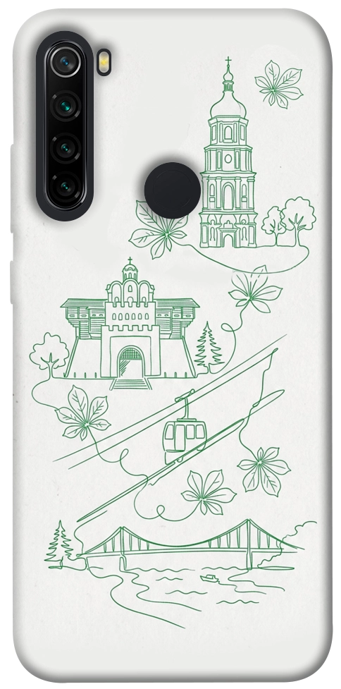Чохол Heart of Kyiv для Xiaomi Redmi Note 8 2021