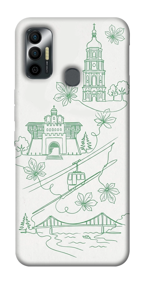 Чехол Heart of Kyiv для TECNO Spark 7