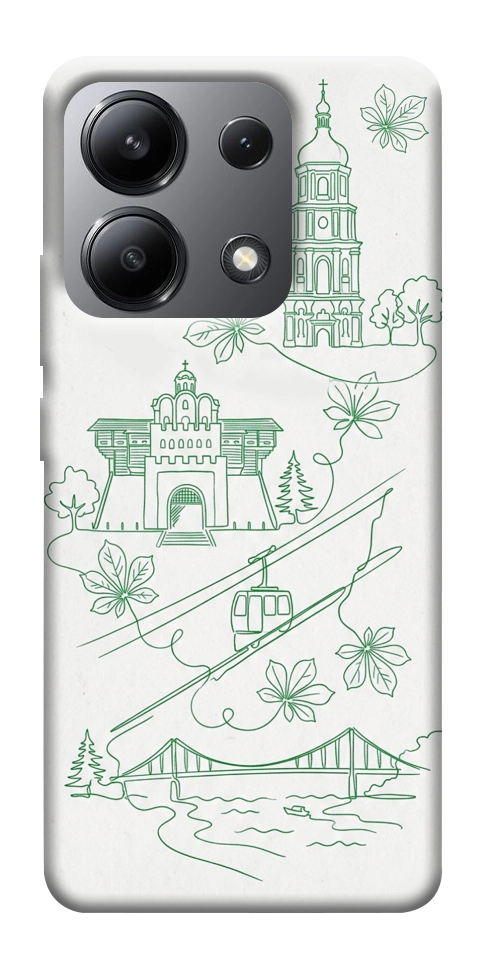 Чехол Heart of Kyiv для Xiaomi Redmi Note 13 4G