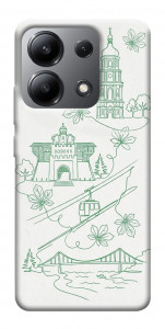 Чехол Heart of Kyiv для Xiaomi Redmi Note 13 4G