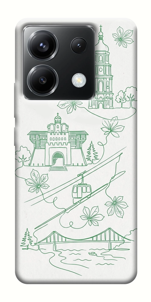 Чехол Heart of Kyiv для Xiaomi Poco X6