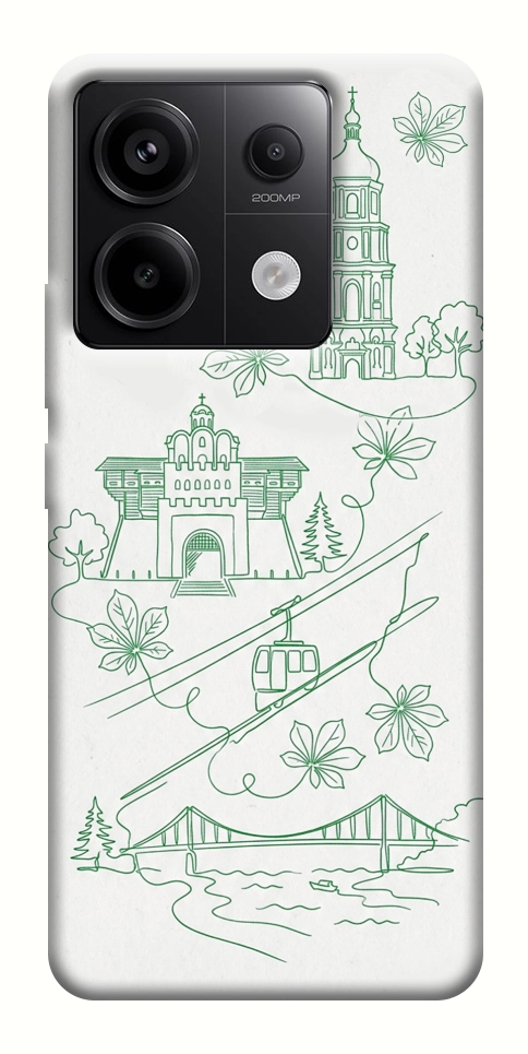Чехол Heart of Kyiv для Xiaomi Redmi Note 13 Pro 4G