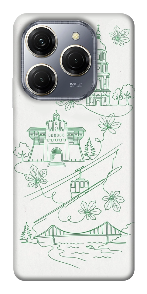 Чехол Heart of Kyiv для TECNO Spark 20 Pro