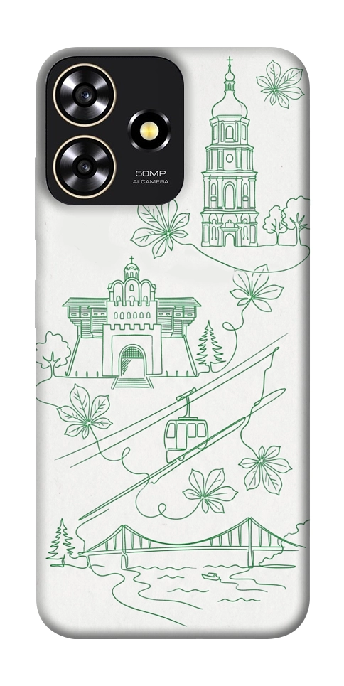 Чехол Heart of Kyiv для ZTE Blade A73 4G