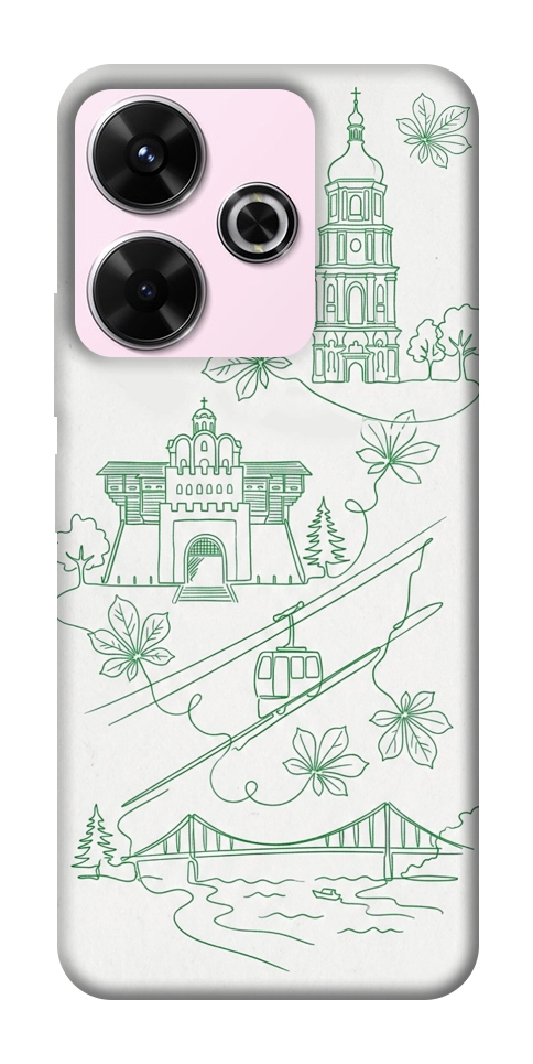 Чохол Heart of Kyiv для Xiaomi Redmi 13 4G