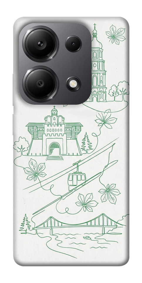 Чехол Heart of Kyiv для Xiaomi Redmi Note 13 Pro 5G
