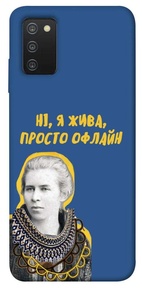 Чехол Українка–я жива для Galaxy A03s