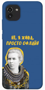 Чехол Українка–я жива для Galaxy A03