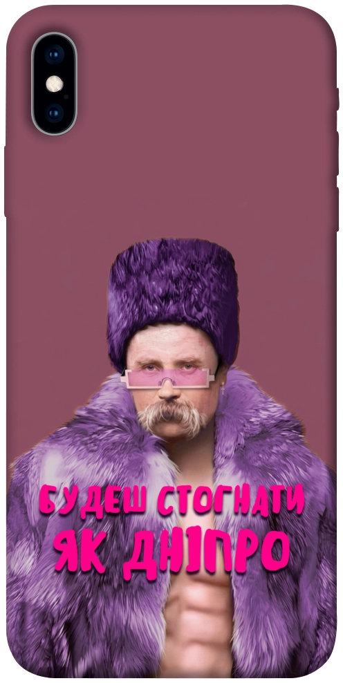 Чохол Шевченко–Дніпро для iPhone X