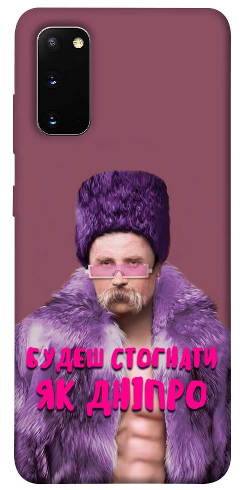 Чохол Шевченко–Дніпро для Galaxy S20 (2020)