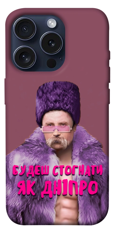 Чехол Шевченко–Дніпро для iPhone 15 Pro