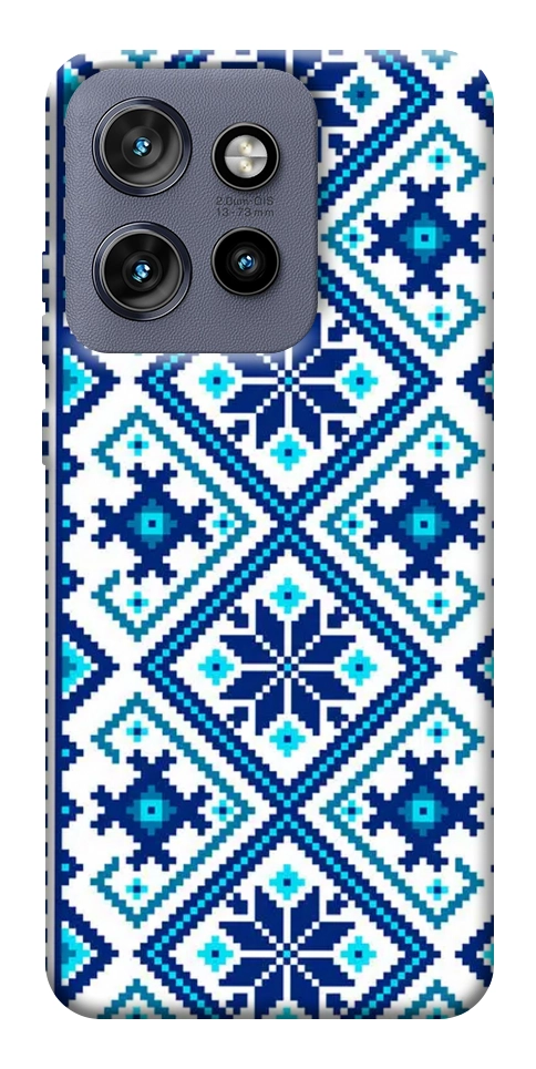 Чехол Синя вишиванка для Motorola Edge 60 Neo