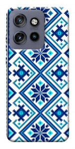 Чехол Синя вишиванка для Motorola Edge 60 Neo