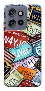 Чехол License plate для Motorola Edge 60 Neo