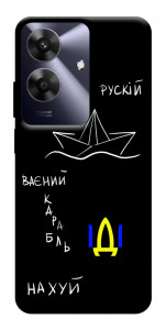 Чехол Рускій ваєний карабль для Realme Note 60x