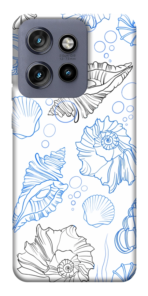 Чехол Морские ракушки для Motorola Edge 60 Neo