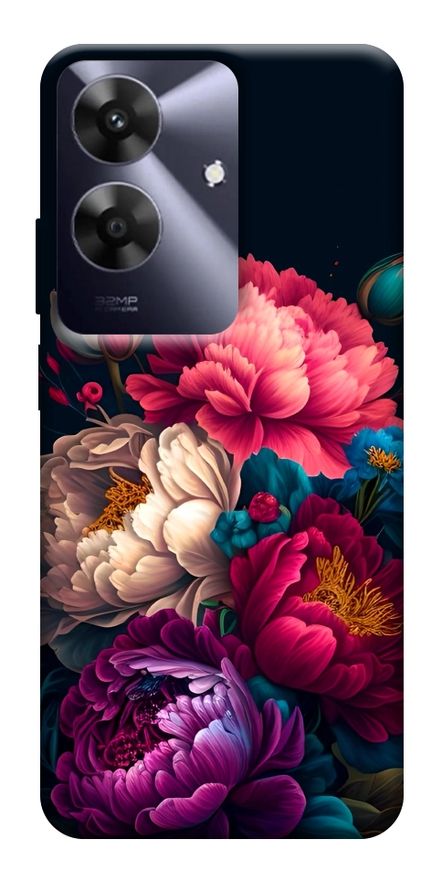 Чехол Букет цветов для Realme Note 60x