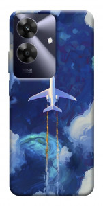 Чехол Полет над облаками для Realme Note 60x