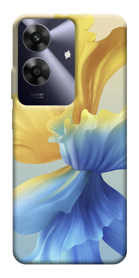 Чехол Абстрактный цветок для Realme Note 60x