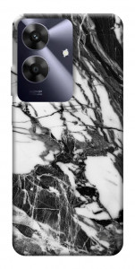 Чехол Calacatta black marble для Realme Note 60x