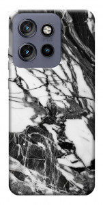 Чехол Calacatta black marble для Motorola Edge 60 Neo