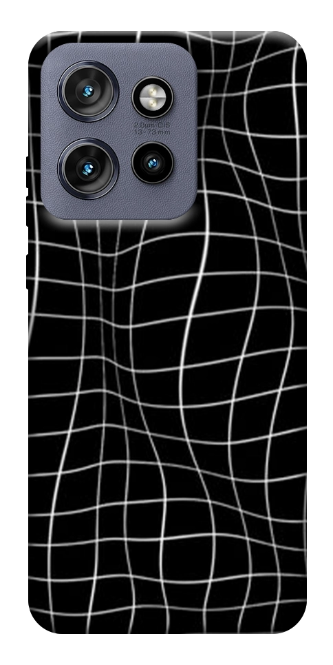 Чехол Warped grid для Motorola Edge 60 Neo