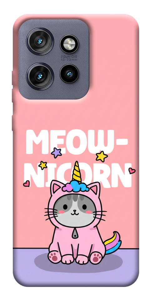 Чехол Cat unicorn для Motorola Edge 60 Neo