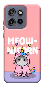 Чехол Cat unicorn для Motorola Edge 60 Neo