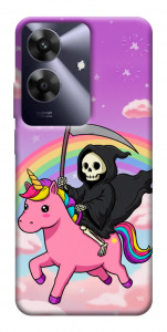 Чехол Grim reaper corn для Realme Note 60x