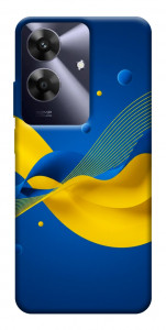 Чехол Жовто-синя гармонія для Realme Note 60x
