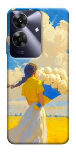 Чехол Поле мрій для Realme Note 60x