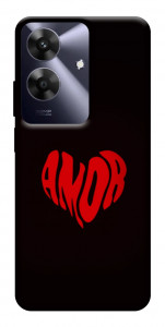 Чехол Amor heart для Realme Note 60x