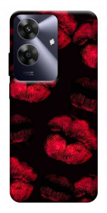 Чехол Kisses on black для Realme Note 60x