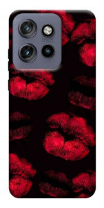 Чехол Kisses on black для Motorola Edge 60 Neo